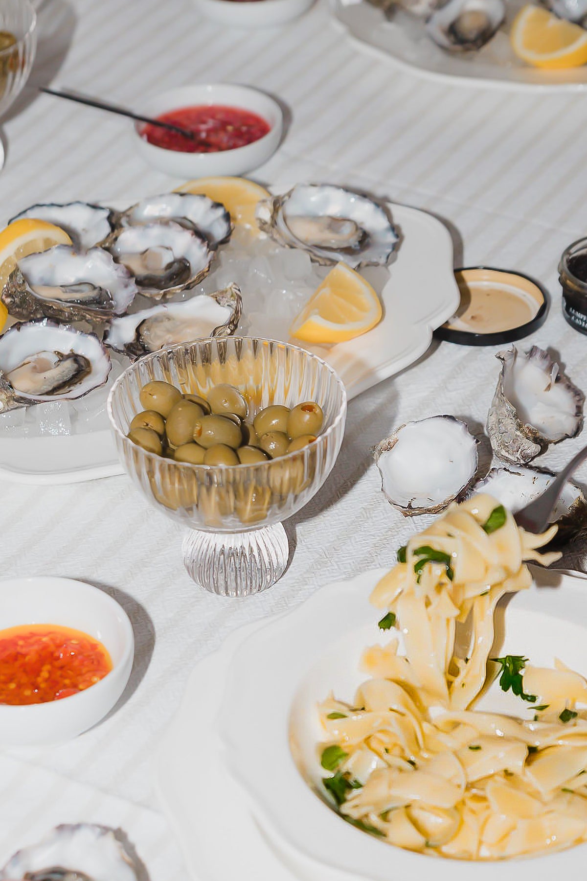 Pacific Oysters from Franklin Harbour | Oyster Dinner Party with Pasta | Pacific Oyster Co.